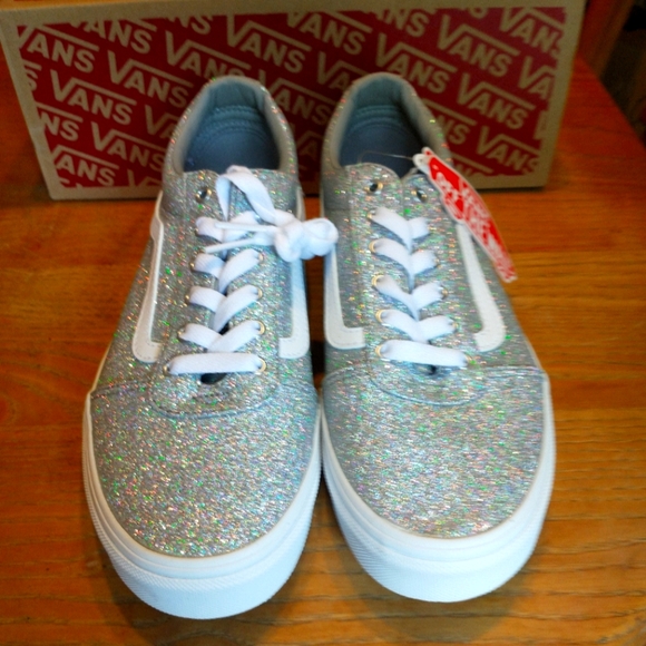 Vans, Ward, Party Glitter, size 6 youth Shoes - Picture 3 of 6